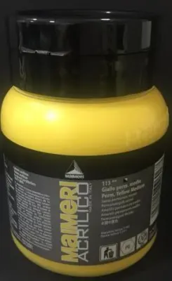 MAIMERI AKRİLİK BOYA ACRILICO SERİSİ 500 ML PERMANENT YELLOW MED 934113