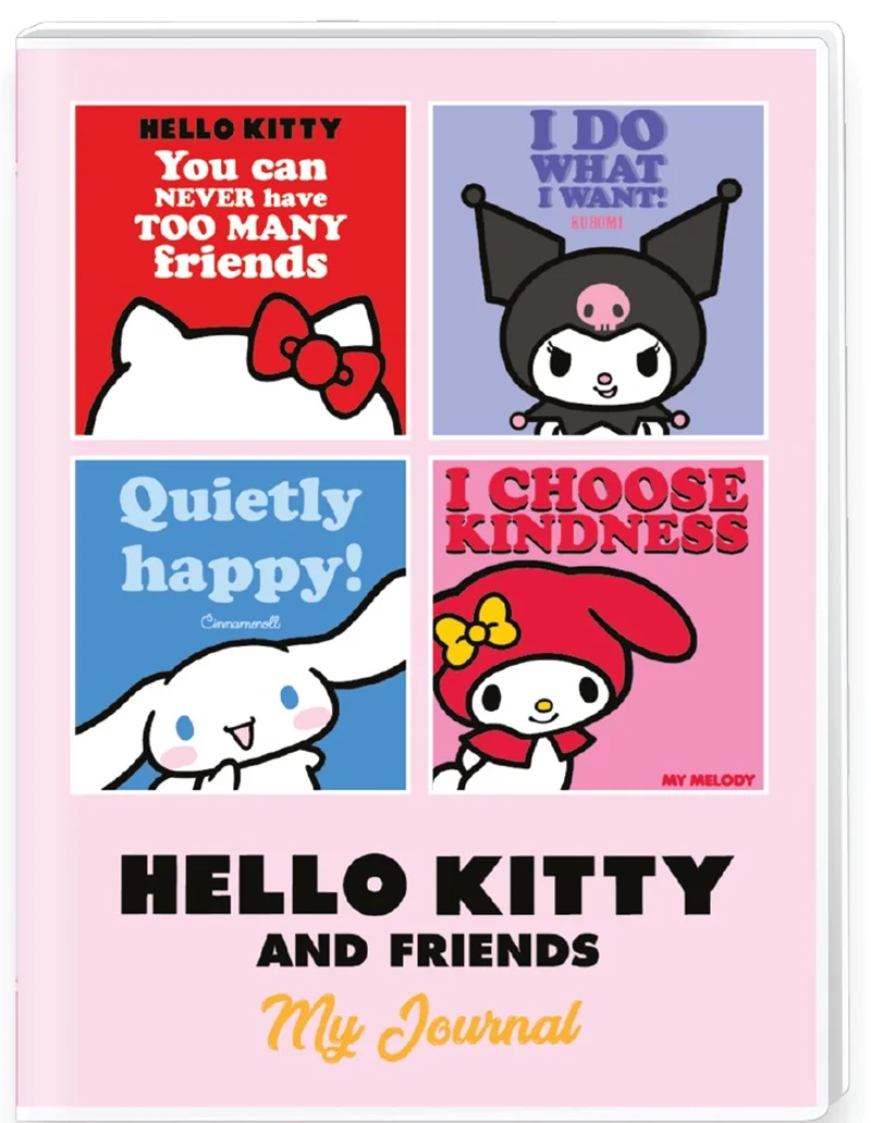 VİCTORİAS JOURNALS HELLO KİTTY MİNİ JOURNAL A7 128 SAYFA 80 GR 525-2000