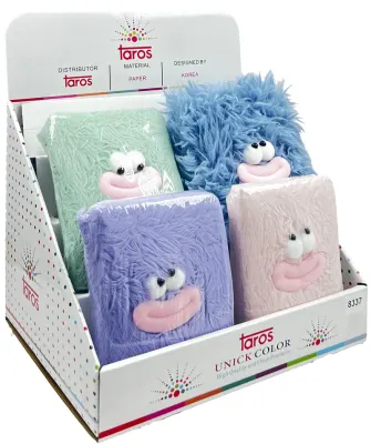 UNICK COLOR PELUŞ DEFTER A5 PÖRTLEK DUDAK 8337