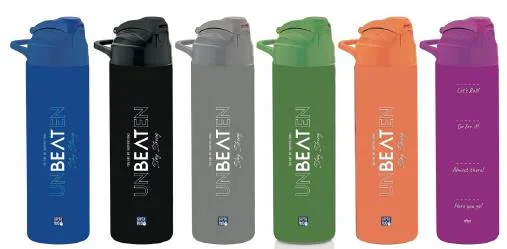 GIPTA MATARA 630 ML TRITAN UNBEATEN BOYALI DESENLİ PİPETLİ K751200