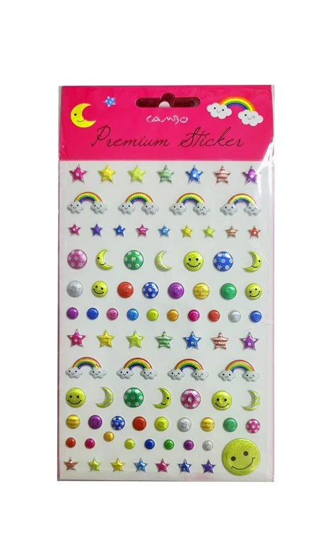 BU-BU PUF GÖKKUŞAĞI STICKER BUBU-CAS-01-010