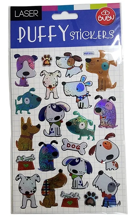 BU-BU DAMLA STICKERS KÖPEK 12,5X23,5 BUBU-PUF-6203