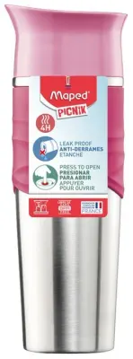 MAPED TRAVEL MUG PICNIK TENDER PINK 330ML