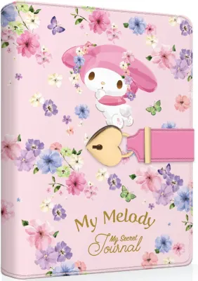 VİCTORİAS JOURNALS MY MELODY KİLİTLİ GÜNLÜK A6 192 SAYFA 80 GRAM. 525-2018