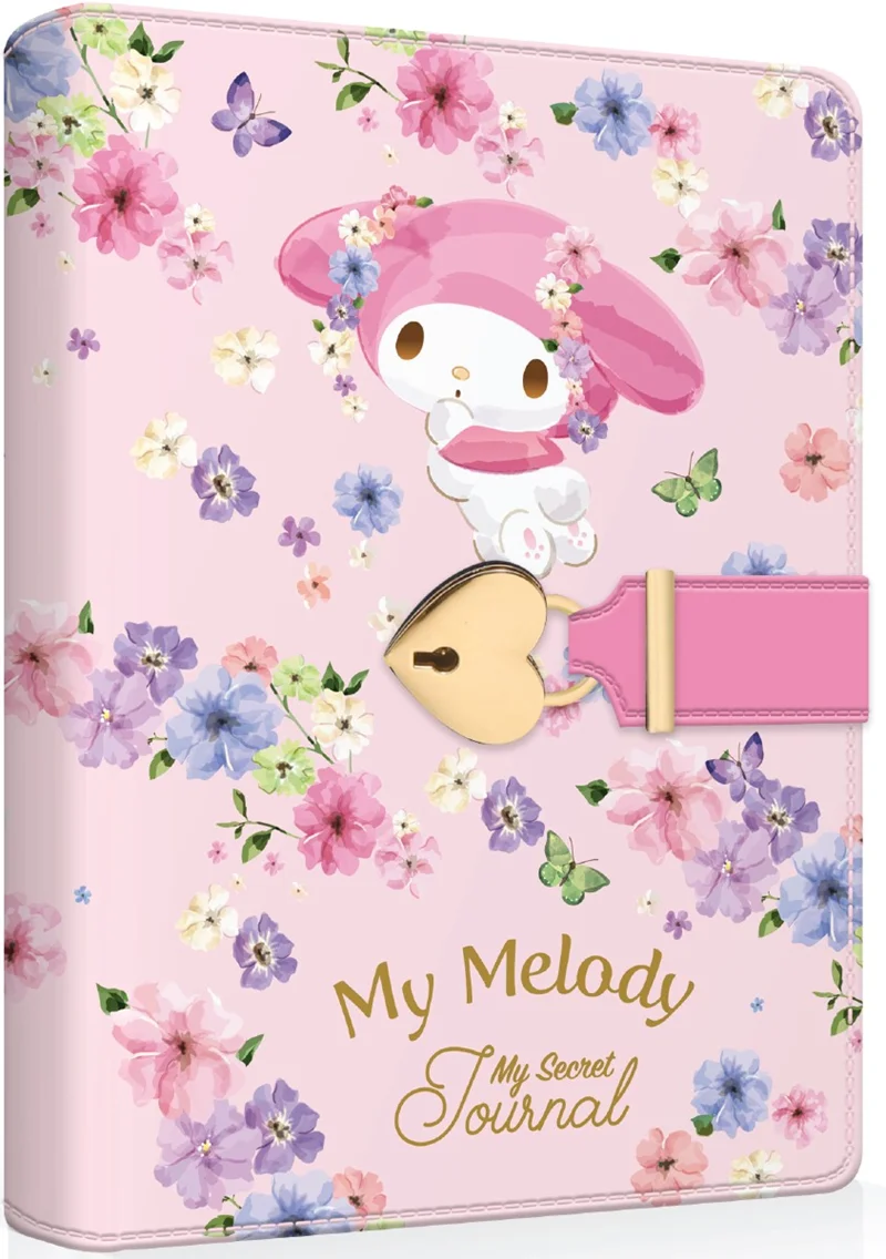 VİCTORİAS JOURNALS MY MELODY KİLİTLİ GÜNLÜK A6 192 SAYFA 80 GRAM. 525-2018
