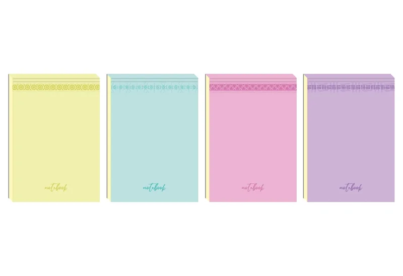 LİLAMOR DEFTER 14,8X21 NOTEBOOK 4 ASORTİ 120 SF. ÇİZGİLİ 24 LÜ LLM-DF1521-PD02