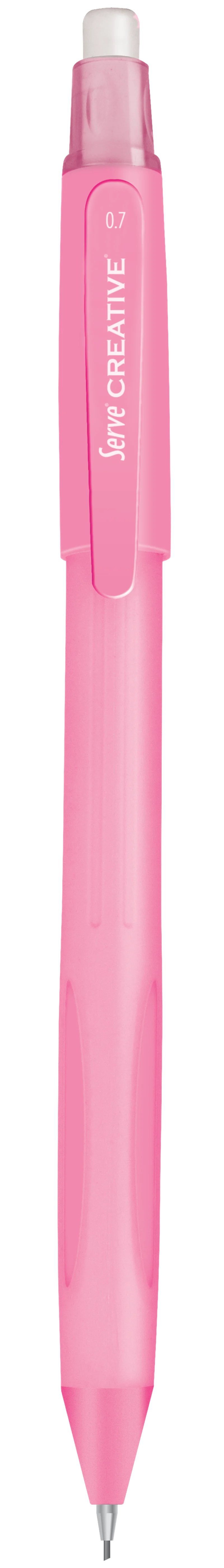 SERVE CREATIVE MEKANIK KURSUN KLM 07MM SEKER PEMBE SV-C07SP