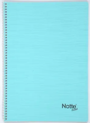 NOTTE DEFTER A4 PASTEL SPR. PP 60YP. KAR. 60-331