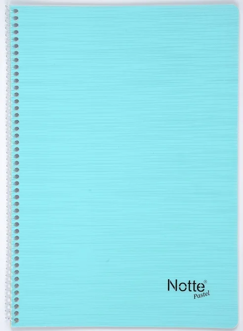NOTTE DEFTER A4 PASTEL SPR. PP 60YP. KAR. 60-331