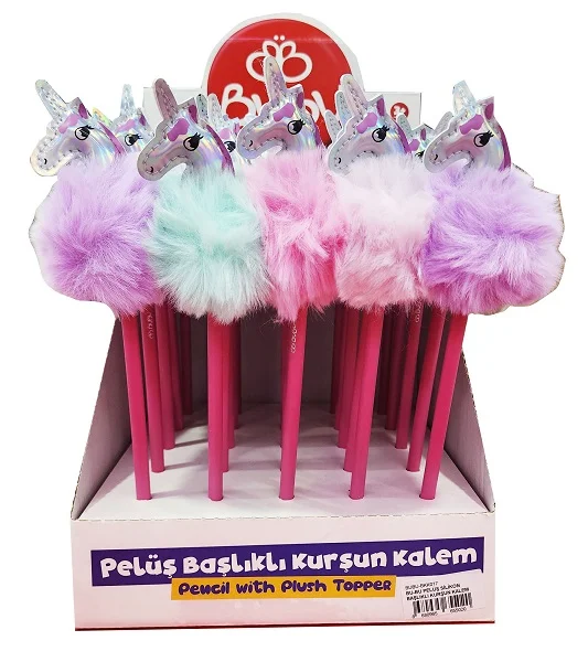 BU-BU PELÜŞ UNICORN METALİK BAŞLIKLI KURŞUN KALEM 25'Lİ BUBU-BKK017