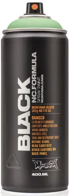 MONTANA BLACK SPREY BOYA 400 ML E2E GREEN BLK6210 MO-264085