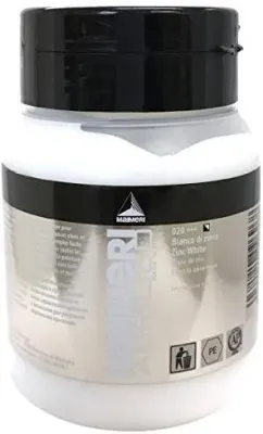 MAIMERI AKRİLİK BOYA ACRILICO SERİSİ 500 ML ZINC WHITE 934020