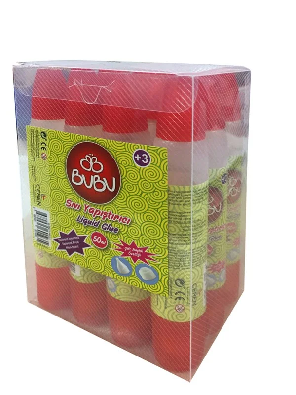 PASİF BU-BU YAPIŞTIRICI SIVI 50 ML.ÇİFT UÇLU BUBU-YP0001