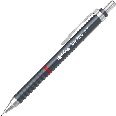 ROTRİNG VERSATİL KALEM RETRO TIKKY 0.7 METALİK GRİ 2202570
