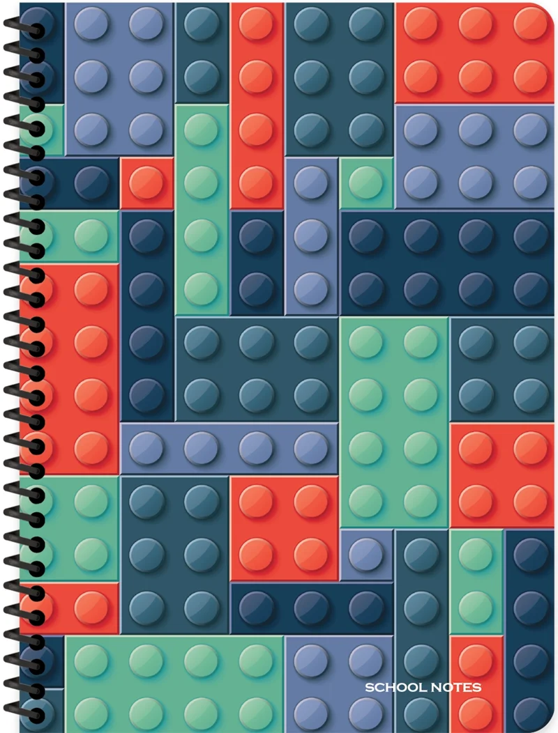 KESKİN DEFTER BLOKLAR 16.5X22.5 PP KAPAK SPİRALLİ 80 YP. ÇİZGİLİ 322041-99