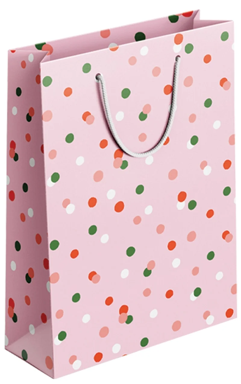 KESKİN KARTON ÇANTA D4 PEMBE PUANTİYE 170036-99