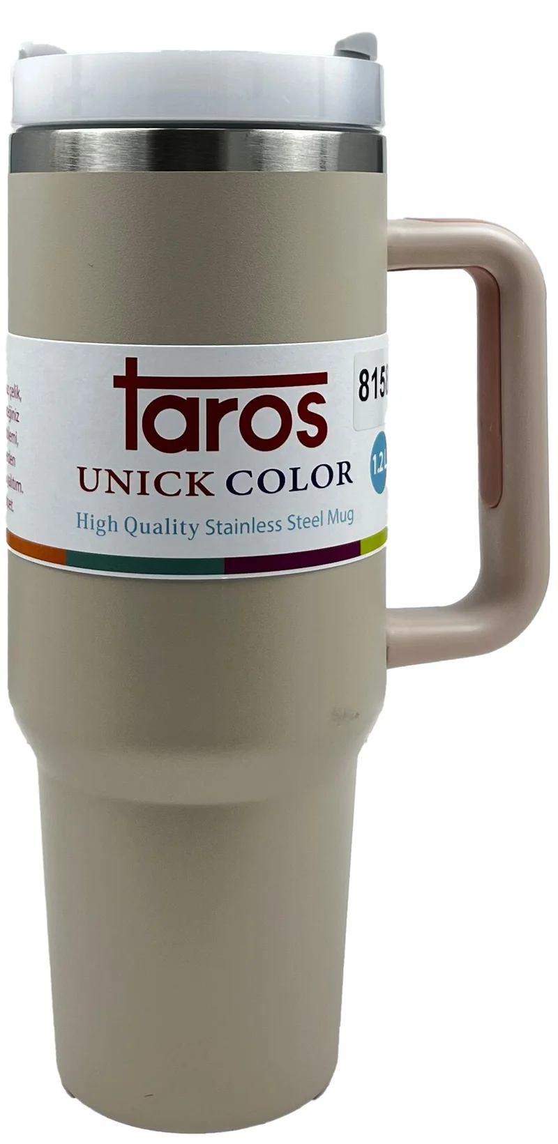 TAROS MUG BÜYÜK BOY BEJ 8158