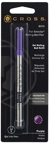 CROSS ROLLER KALEM  REFİLİ MOR 8014