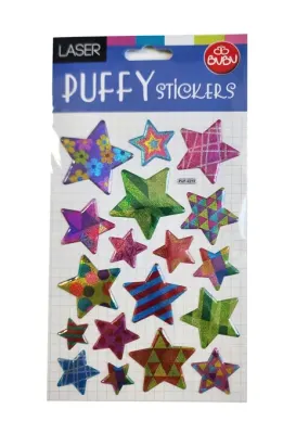 BU-BU DAMLA STICKERS YILDIZ 12,5X23,5 BUBU-PUF-6212