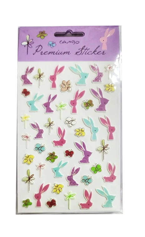 BU-BU PUF TAVŞAN STICKER BUBU-CAS-01-039