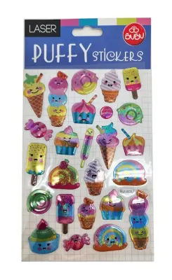 BU-BU DAMLA STICKERS DONDURMA 12,5X23,5 BUBU-PUF-6210