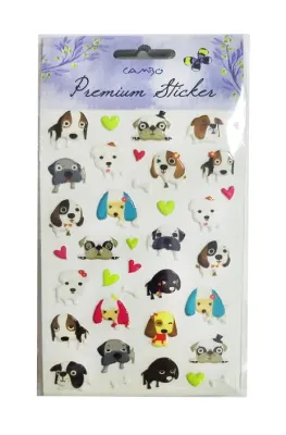 BU-BU PUF KÖPEK STICKER BUBU-CAS-01-030