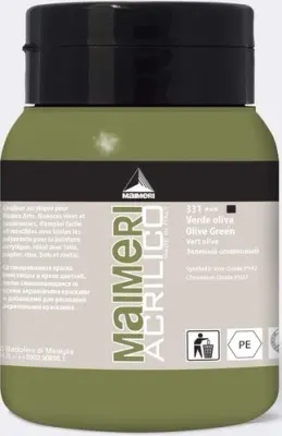 MAIMERI AKRİLİK BOYA ACRILICO SERİSİ 500 ML OLIVE GREEN 934331