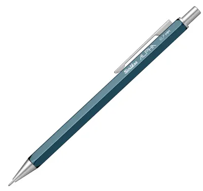 SCRIKSS OFFICE VERSATİL KALEM ALPHA 0.7 ŞEFFAF AMBALAJ MAVİ