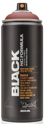 MONTANA BLACK SPREY BOYA 400 ML RUST BLK8080 MO-264207
