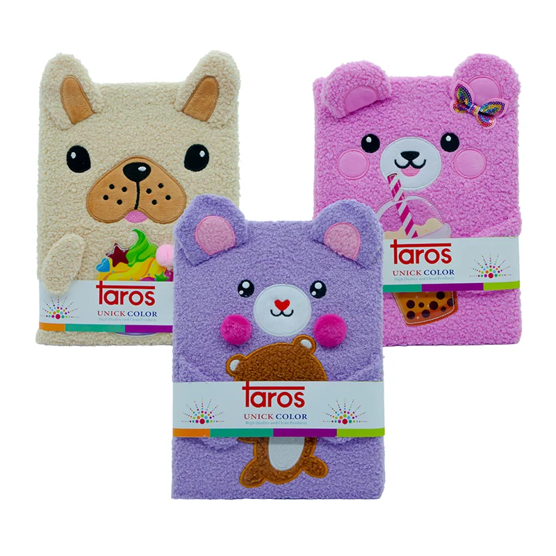 UNICK COLOR HATIRA DEFTERİ PELUŞ AYICIK 8344