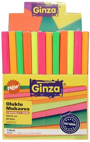 GİNZA OLUKLU MUKAVVA FLORASAN 60 LI STAND NO:966