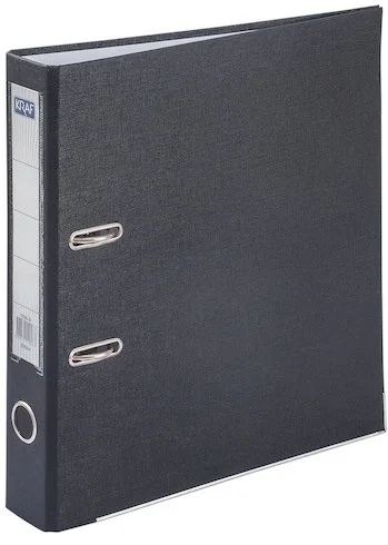 KRAF BÜRO KLASÖRÜ DAR 1030 SİYAH ( 30 LU KOLİ )