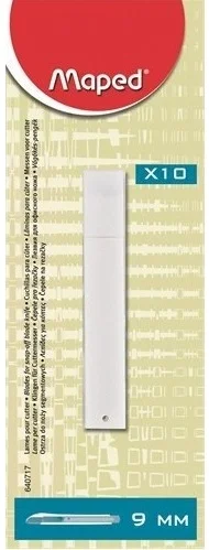 MAPED MAKET BIÇAĞI YEDEĞİ DAR 9MM 10 LU 640717