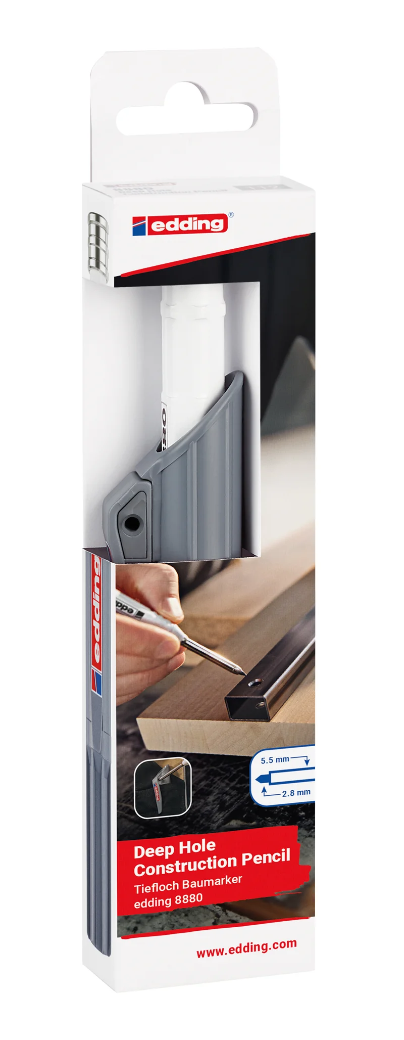 EDDING MONTAJ İŞARETLEME KALEMİ E-8880 TEKLİ BLS.