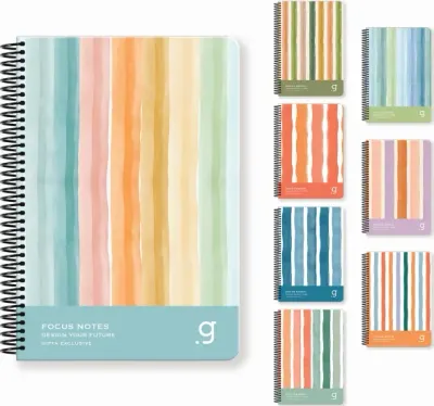 GIPTA DEFTER FOCUS 17x24 SPİRALLİ SERT KAPAK 100 YP KARELİ 7344