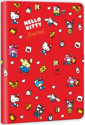 VJ DEFTER HELLO KİTTY SMYTH FLEXY ESNEK VEGAN DERİ KAPAKLI 13X18 CM 80 GR 80 YP.ÇİZGİLİ 525-1931