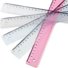 MAS CETVEL PLASTİK 2330 30 CM RENKLİ
