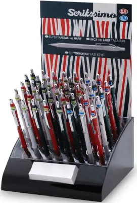 SCRIKSS OFFICE VERSATİL KALEM SIMO COLOR 0.5 - 0.7 40 LI STAND