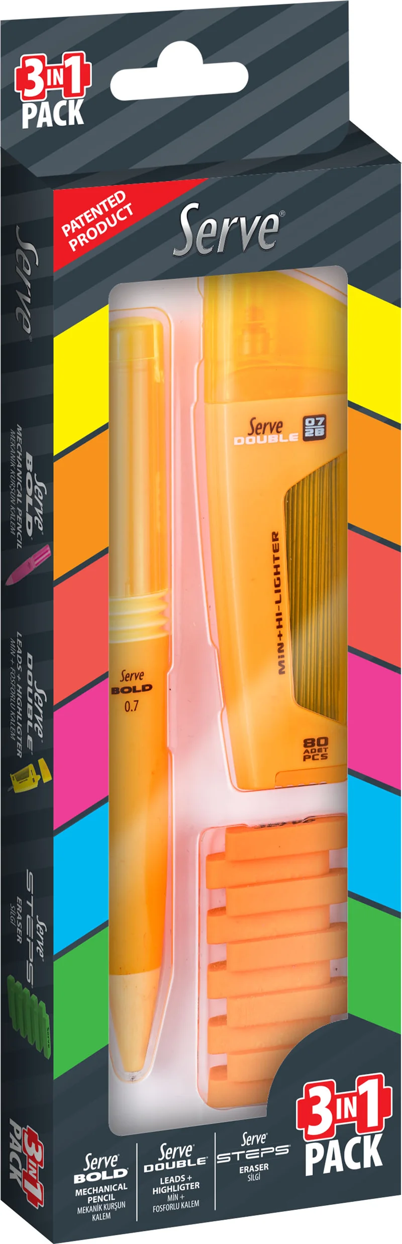 SERVE BOLD &amp; DBL-FOS KLM&amp; STEPS SILGL 07 TRN 3LU SV-DBSTS073T