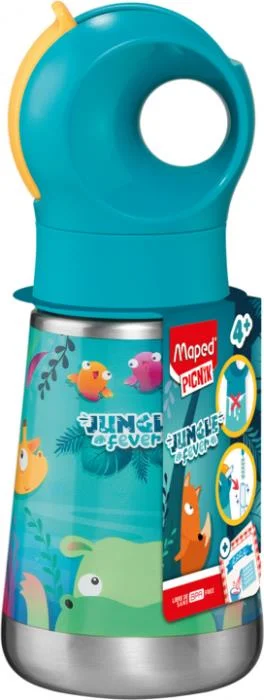 MAPED MATARA PICNIK 350 ML PASLANMAZ ÇELİK JUNGLE FEVER 873099