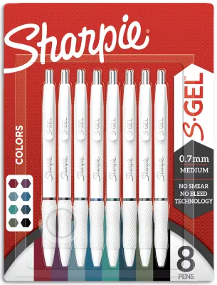SHARPIE JEL KALEM S-GEL FASHION KARIŞIK RENK 8 Lİ 2208551