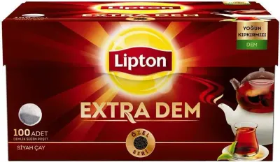 LİPTON DEMLİK POŞET ÇAY 100 LÜ EXTRA DEM 3.2g 69765861