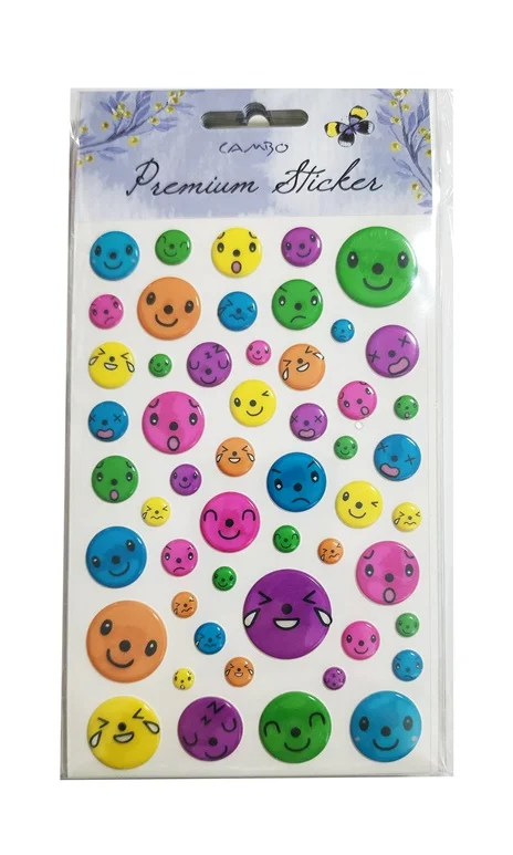 BU-BU PUF EMOJİ STICKER BUBU-CAS-01-036