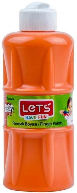 LETS PARMAK BOYASI 250 ML TURUNCU L-5603