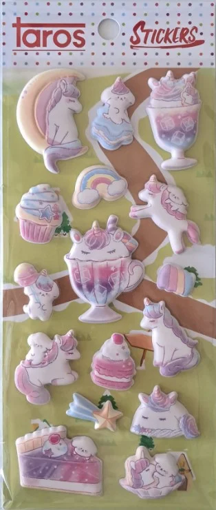 TAROS STICKER HAPPY KABARTMA 9163