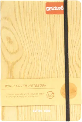 MYNOTE DEFTER AHŞAP KAĞIT KAPLI SPİRALLİ A5 A.AHŞAP RENGİ 51013892