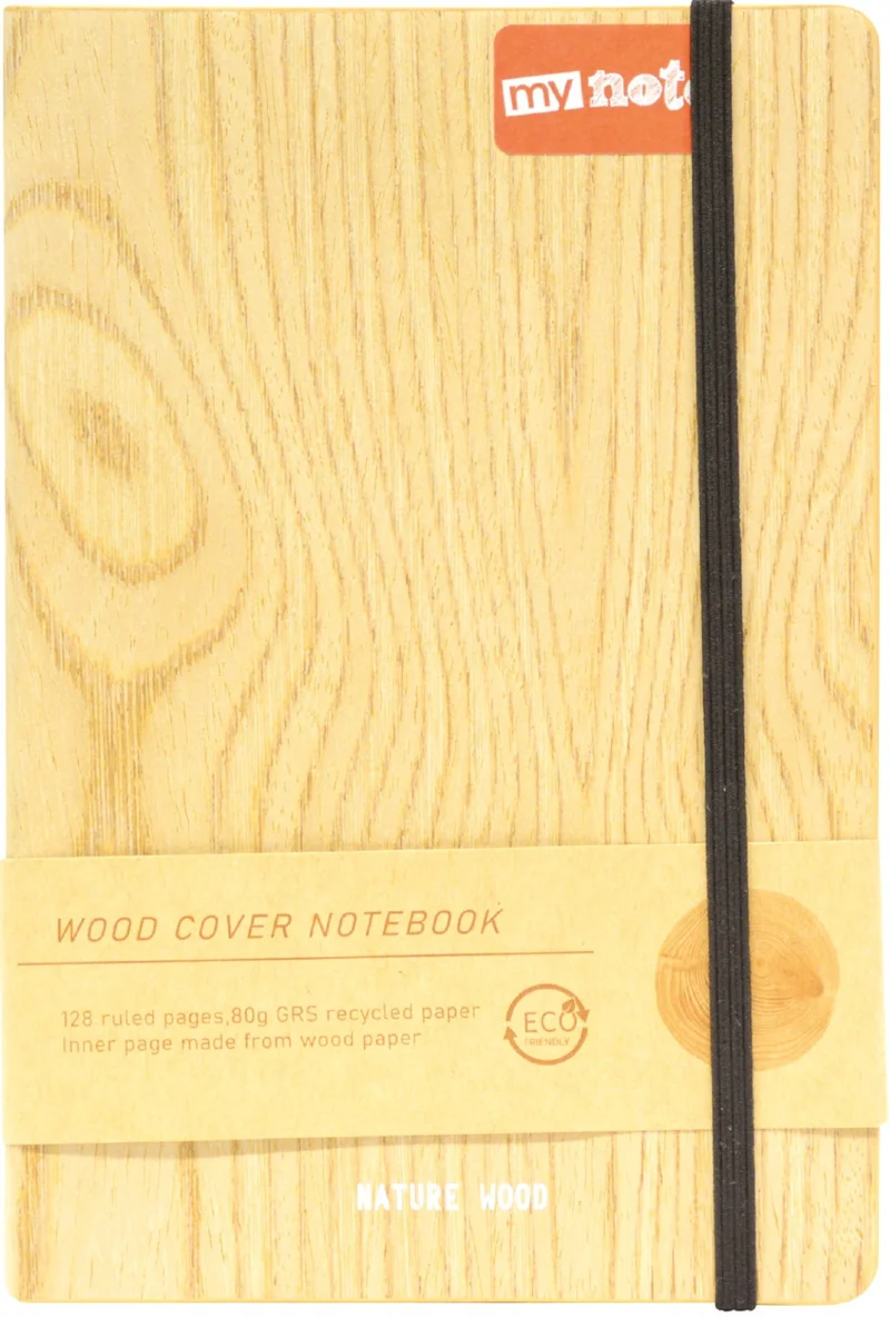 MYNOTE DEFTER AHŞAP KAĞIT KAPLI SPİRALLİ A5 A.AHŞAP RENGİ 51013892