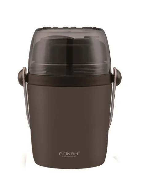 PINKAH PASLANMAZ ÇELİK 3 KATMANLI TERMOSLU YEMEK KABI 1600 ML.