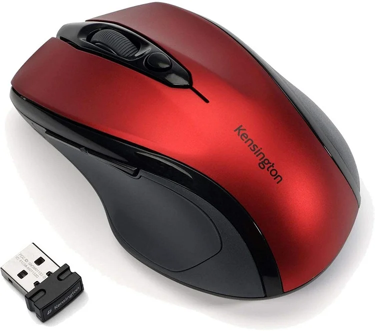 KENSINGTON MOUSE KABLOSUZ PRO FIT ORTA BOY RUBY KIRMIZI K72422WW