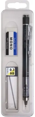 TOMBOW VERSATİL KALEM MONO GRAPH OKUL SETİ 0.3 SİYAH KUTULU T-SH-MG 11R3.K3